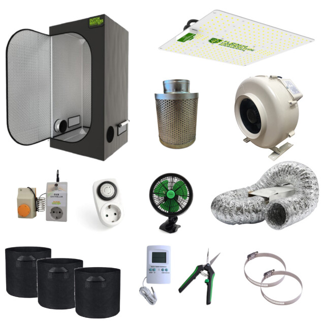 Complete kweektent 60x60 - 120 watt LED Compl60